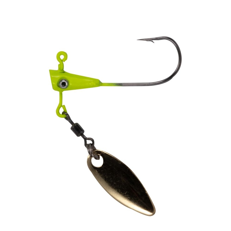 Leland's Lures Fin Spin Jighead - 1/8 oz. - Pink