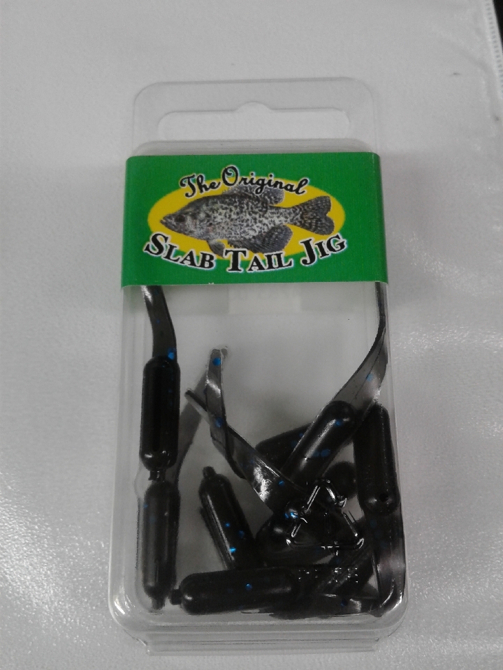 Fish Stalker - 1.75 Super Slab Tail Jig (2 Color) :: Monk's Crappie